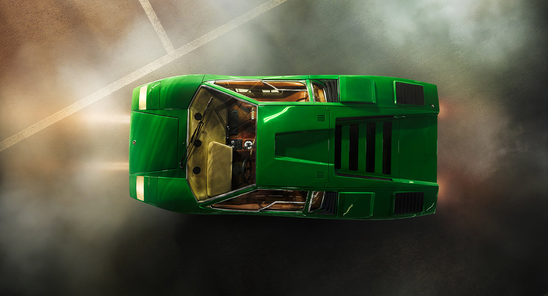 ©ankeluckmann793p, Lamborghini, calendar, v12, anke luckmann, www.ankeluckmann.com, kai tietz, kd group, green, countach, sublime